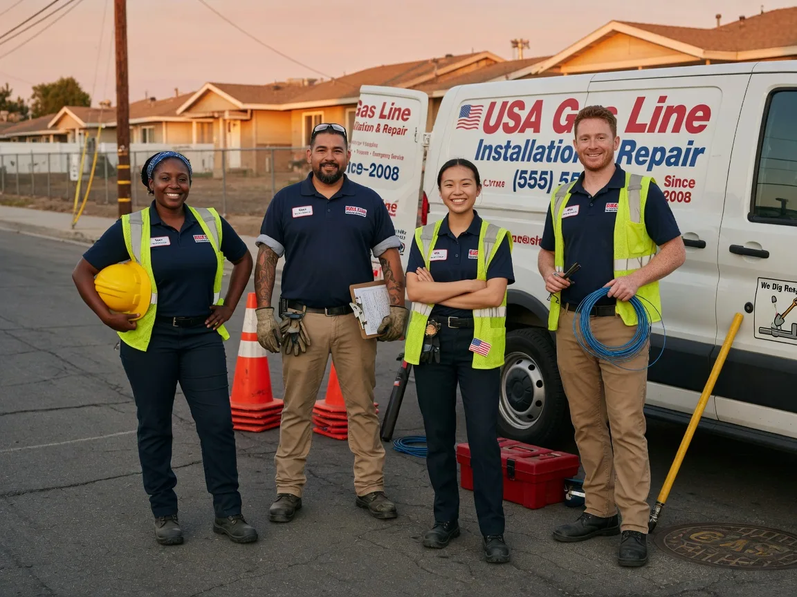Gas Line Installation company in Delavan, IL